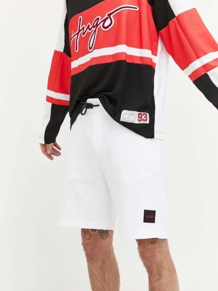 Kratke hlače HUGO bela