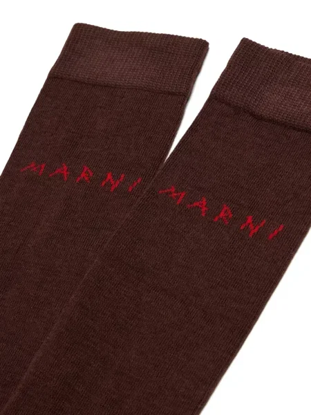 Skarpety dziecięce Marni brązowe