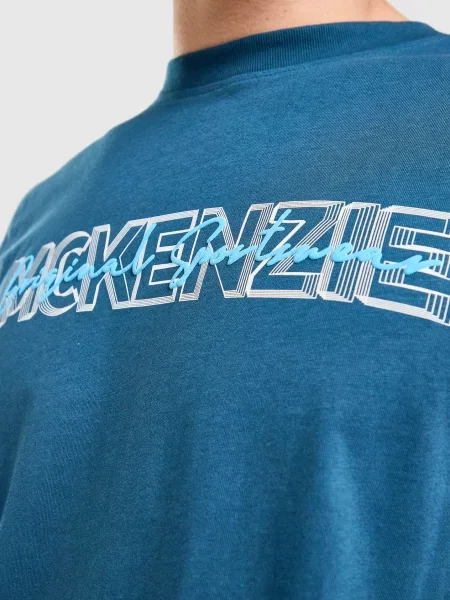 Mckenzie T-Shirt Nitrate niebieska