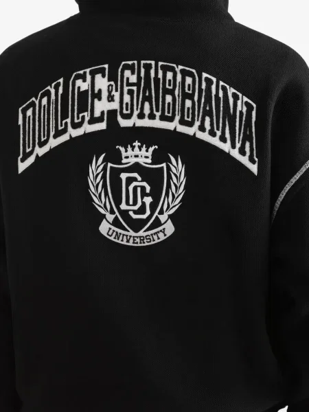 Hanorac cu glugă Dolce & Gabbana negru