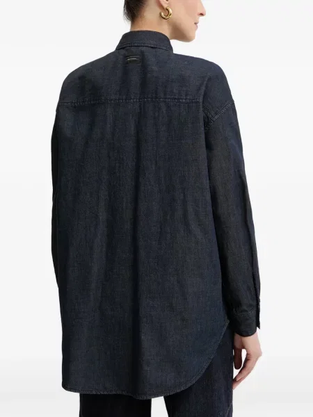 Cămașă Armani Exchange albastru