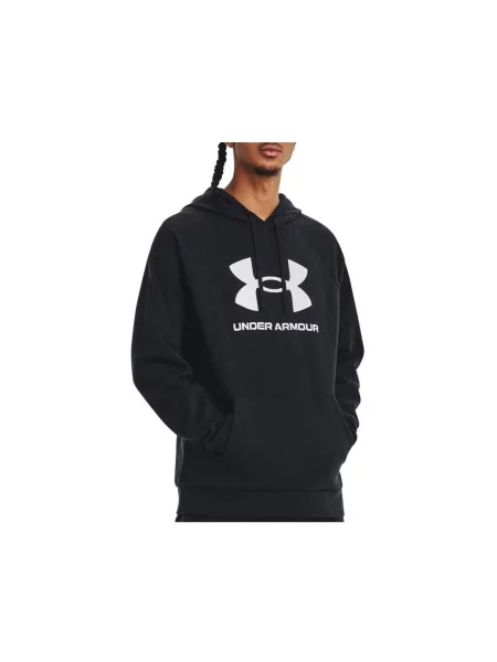 Jakna od flisa Under Armour od flisa sa dugačkim rukavima crna