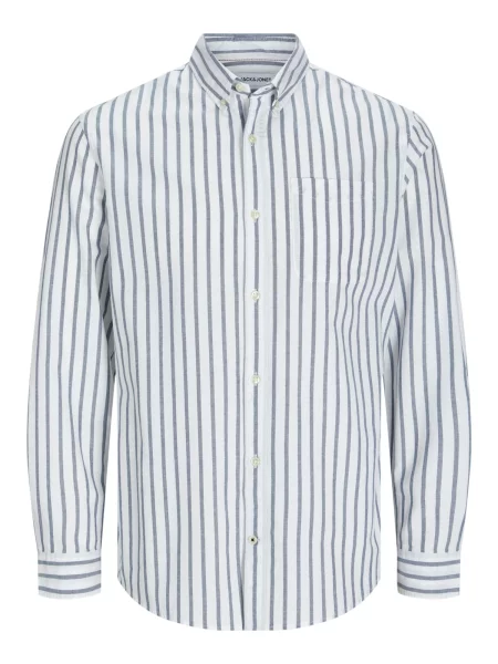 JACK & JONES Cămașă albastru închis alb