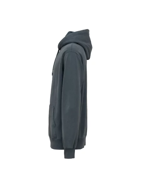 Bluza z kapturem Drole De Monsieur z kapturem z nadrukiem szara