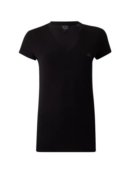 ARMANI EXCHANGE Tricou negru