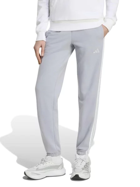 ADIDAS SPORTSWEAR Športové nohavice Essentials svetlosivá biela