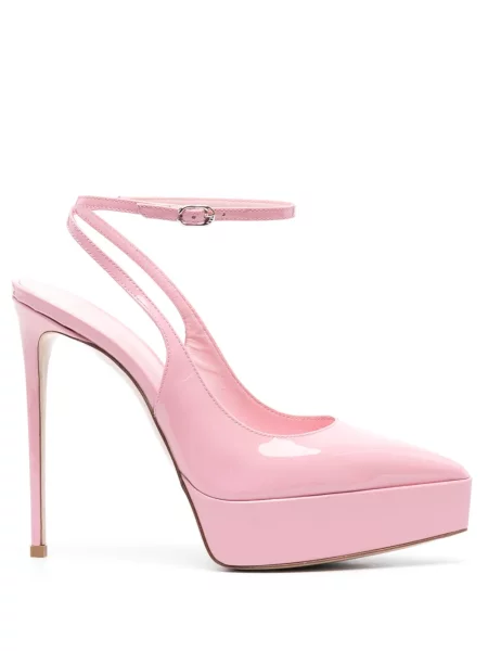 Pantofi cu toc Le Silla slingback roz