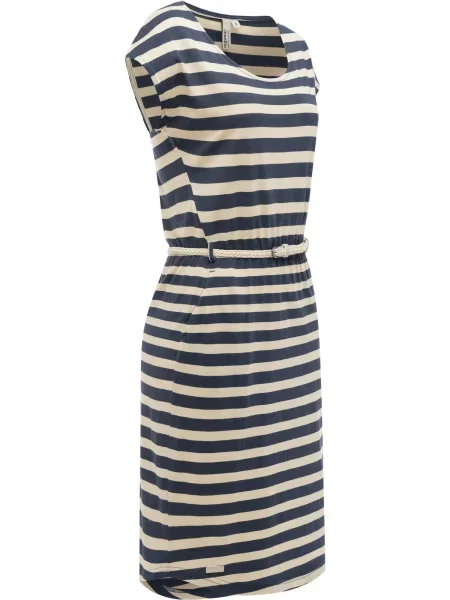 Ragwear Rochie de vară Lilithe crem / noapte albastru