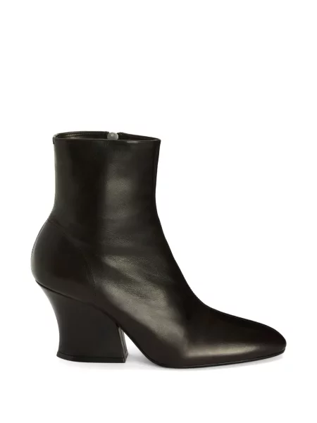 Cizme scurte Jil Sander maro
