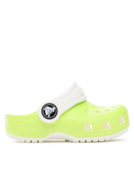Klapki Crocs zielone