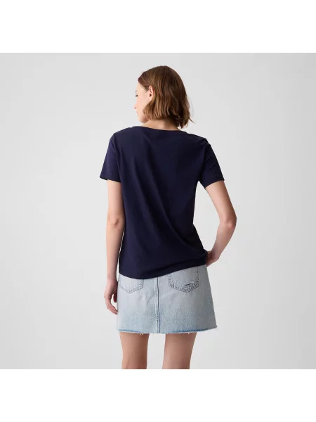 Ретро тениска Gap синьо