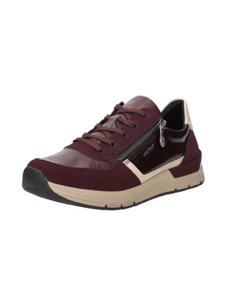 Sneakersy Rieker czerwone