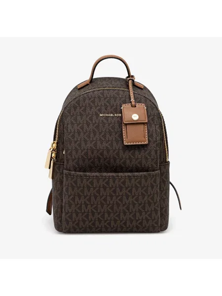 Σακίδιο πλάτης Michael Kors Sable Xs Convertible Messenger Backpack Brown/ Acorn Universal καφέ