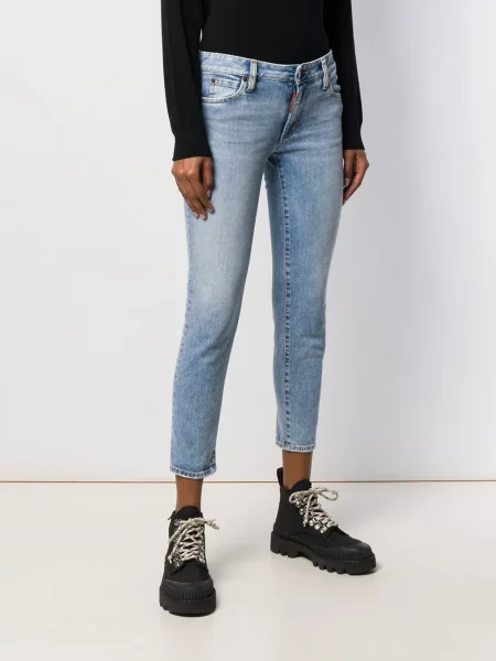 Decupat blugi Dsquared2 albastru
