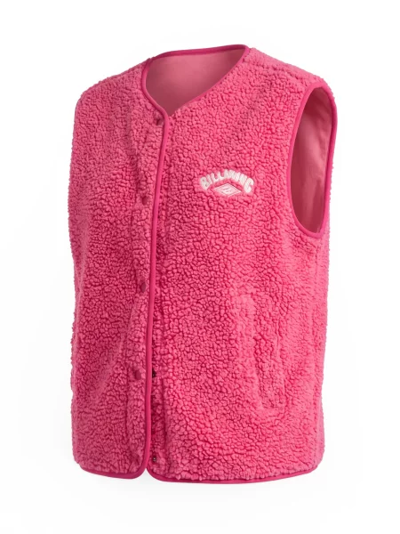 BILLABONG Vestă Be Happy' roz