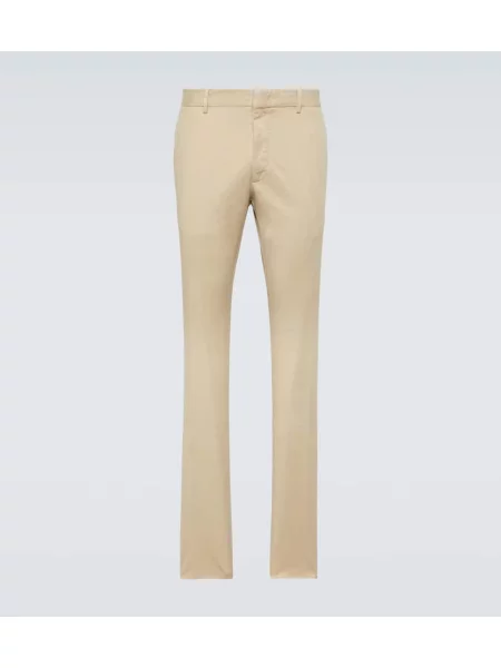 Chinos nohavice Zegna béžová