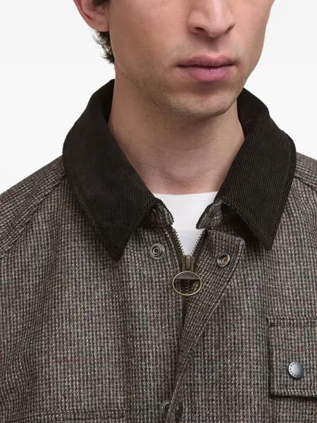 Geacă Barbour de catifea cord maro