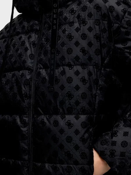 Куртка Guess с принтом черная