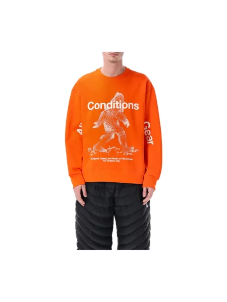 Bluza nierozpinana Nike polarowa pomarańczowa
