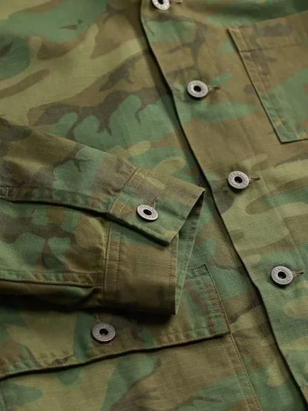 Maskáčová košile Ralph Lauren Rrl zelená