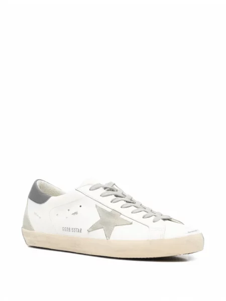 Sneakerși Golden Goose din piele alb