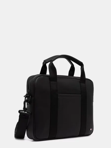Taška na laptop Tommy Hilfiger čierna