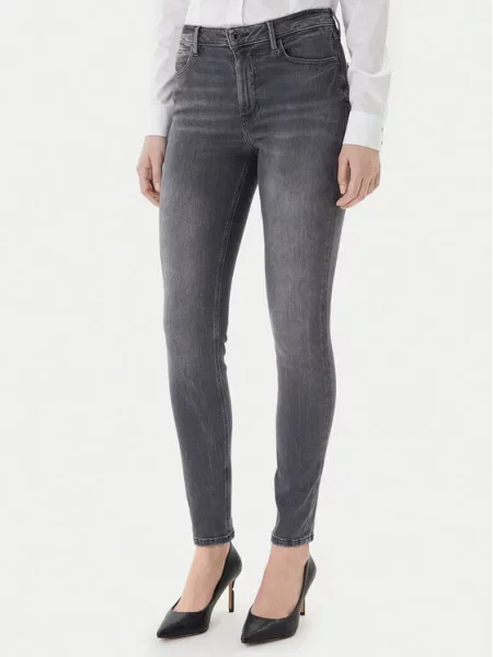 Guess Τζιν Skinny Fit γκρι