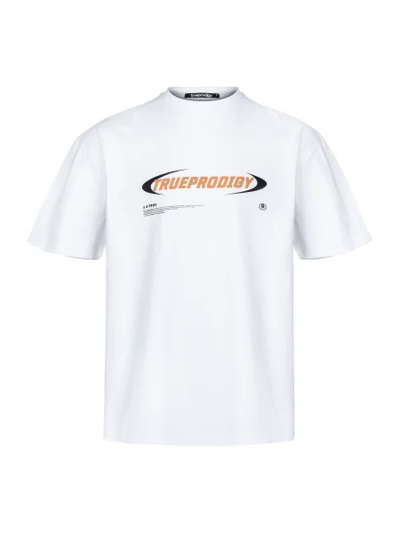 Trueprodigy Tricou Ravi portocaliu alb