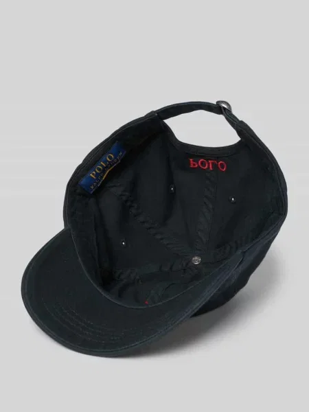 Polo Ralph Lauren czapka z daszkiem gładka czarny