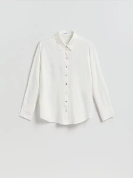 Reserved Cămașă cu conținut ridicat de alb