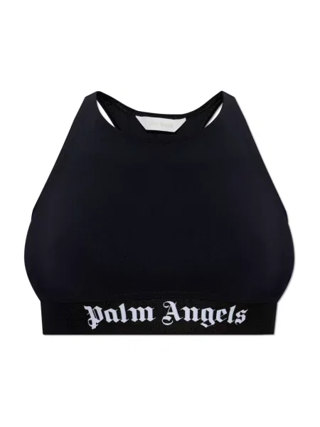 Top sportowy Palm Angels czarny