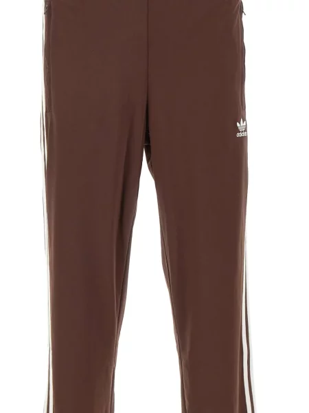 Geacă Adidas cu dungi cu paiete maro