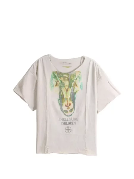 Tricou Saitos cu imagine alb