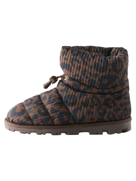 Next Botine bleumarin maro