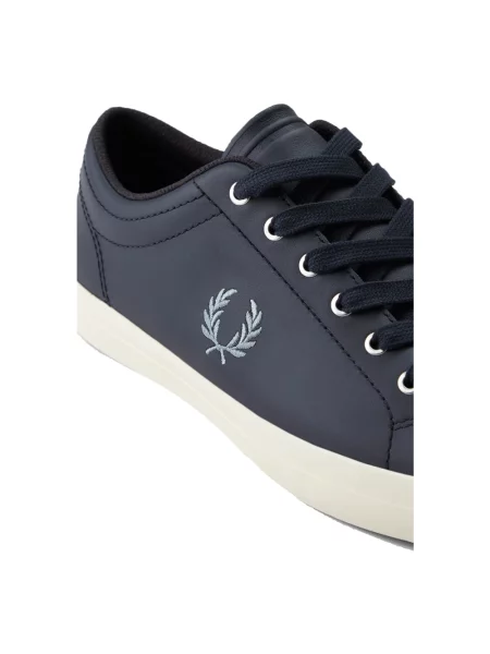 Sneakersy Fred Perry skórzane niebieskie