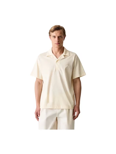 Koszulka polo Lacoste beżowa