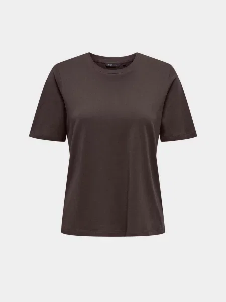 Футболка Only коричневий