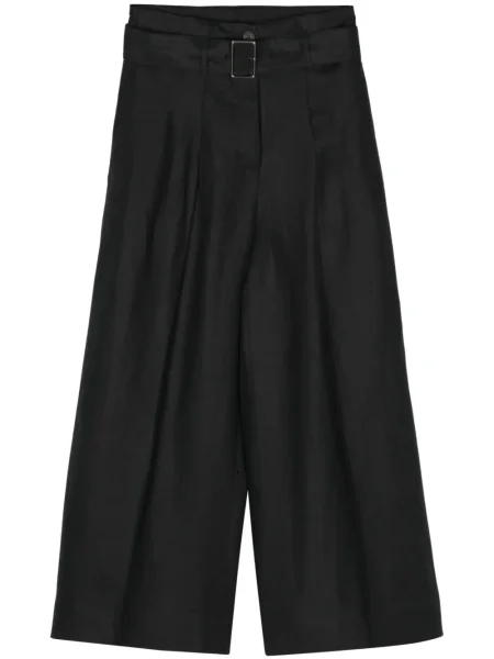 Cropp pantaloni Peserico de in negru