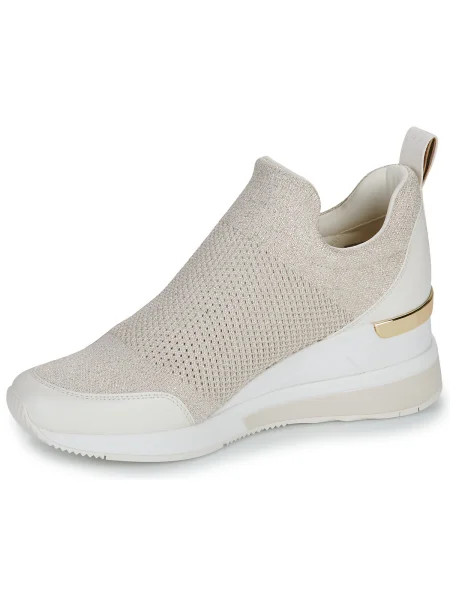 Pantofi Michael Michael Kors cu pană bej
