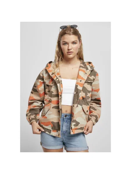 Geacă parka Urban Classics portocaliu
