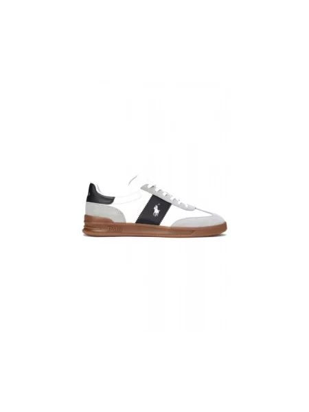 Sneakersy Polo Ralph Lauren koronkowe białe