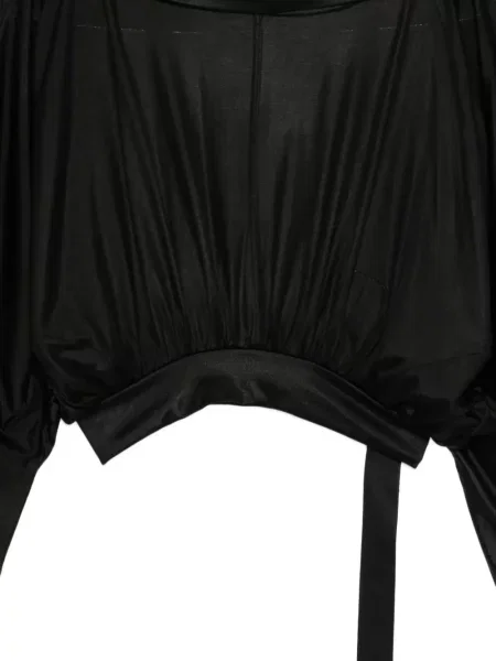 Hanorac cu glugă Rick Owens Drkshdw lung negru