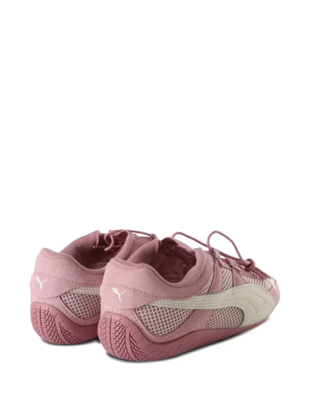 Sneakerși Puma Suede din piele de căprioară roz