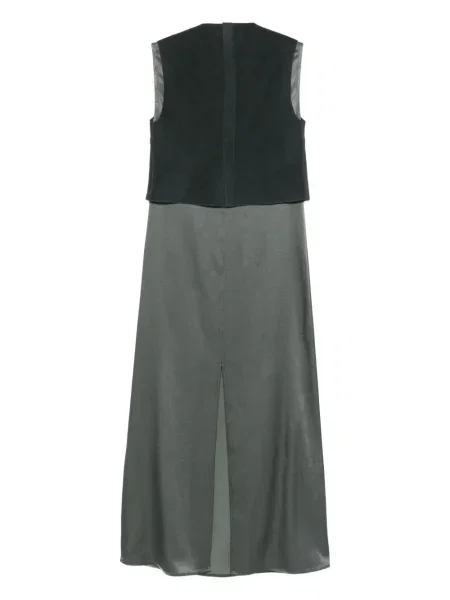 Rochie Alysi de costum gri