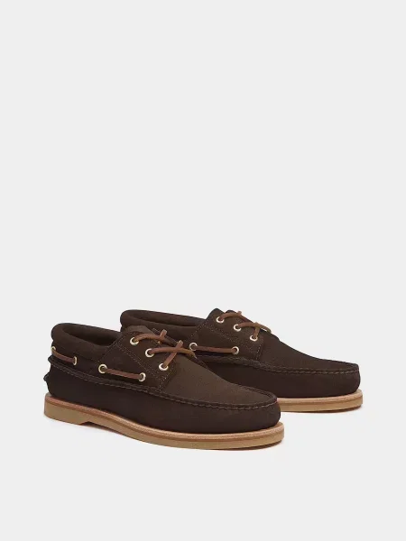 Кожаные мокасины Timberland коричневые