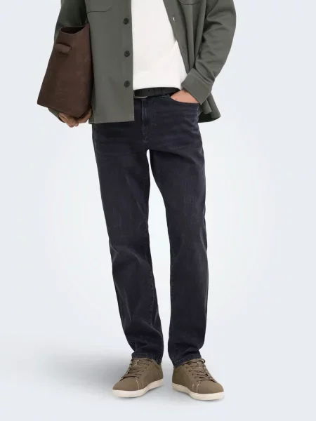 Only & Sons Džínsy ONSWeft denim čierny