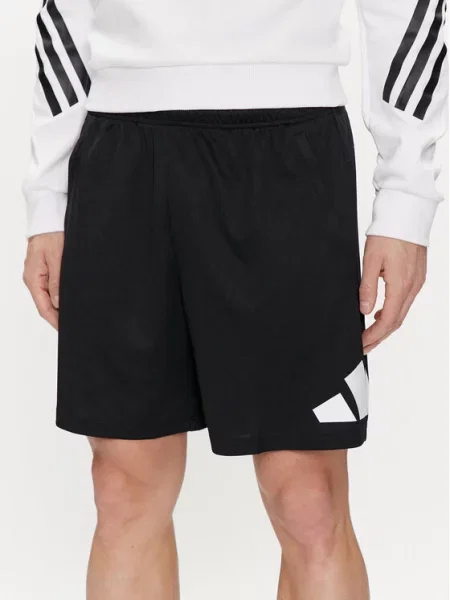 Adidas Športne kratke hlače Train Essentials Logo Training Shorts črna
