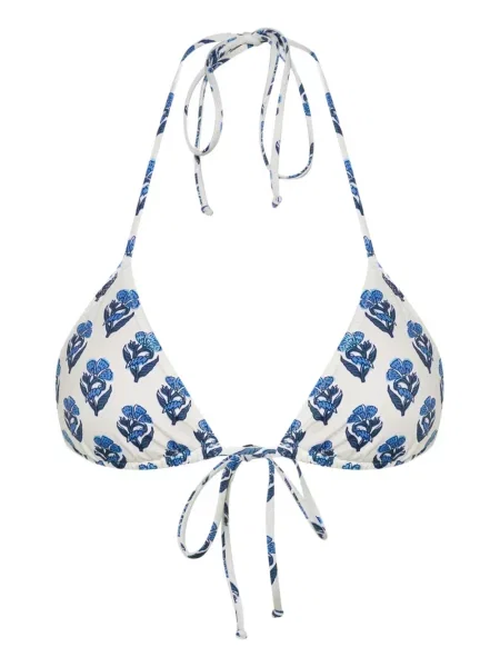 Bikini Mc2 Saint Barth cu model floral cu imagine