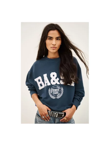 Bluza Ba&sh niebieska