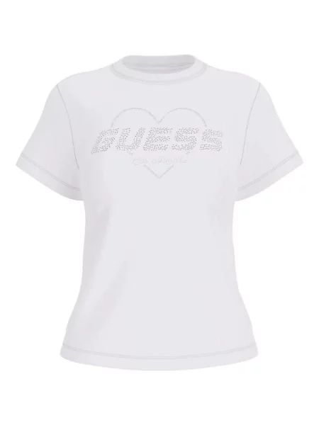 Tričko Guess s krátkými rukávy černé